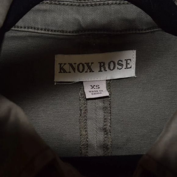 KNOX ROSE Women's Army Jacket Size XS - Picture 3 of 4